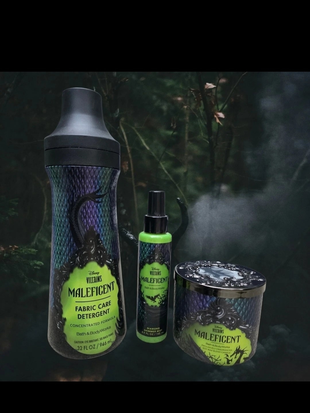 Bath & Body Works Disney Villans Maleficent Bundle